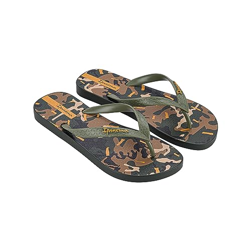 Ipanema Herren Summer IV AD Flipflop, Green/BEIGE, 37 EU von Ipanema