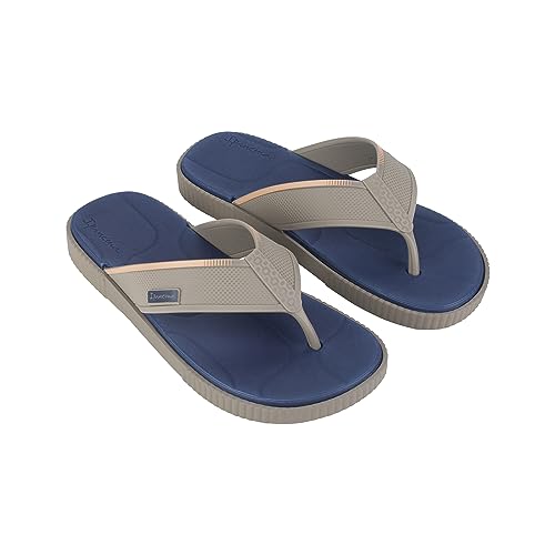 Ipanema Herren Vintage AD Flipflop, Grey/Grey/Blue, 42 EU von Ipanema