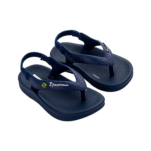 Ipanema Jungen Unisex Kinder Anatomica Soft Baby Flipflop, Blue/Blue, 20 EU von Ipanema