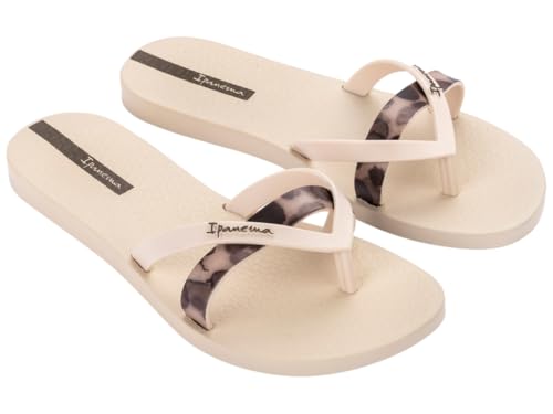 Ipanema Damen Kirei Chic Fem Flipflop, Beige Brown, 35/36 EU von Ipanema
