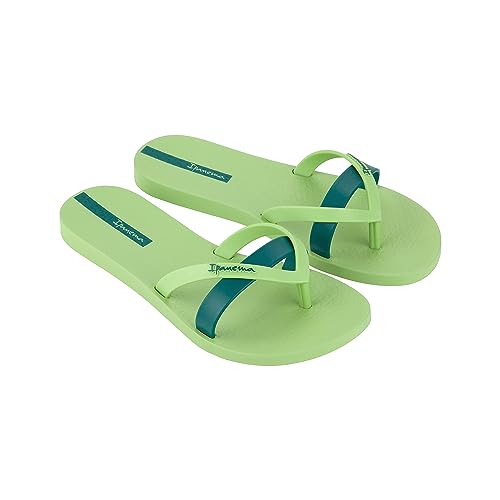 Ipanema Damen Kirei Fem Flipflop, Grün, 41/42 EU von Ipanema