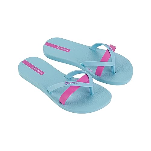 Ipanema Mädchen Kirei Kids Flipflop, Light Blue Lilac, 28/29 EU von Ipanema