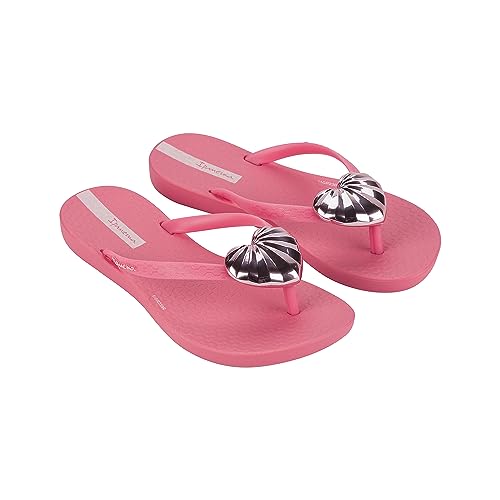 Ipanema Mädchen Maxi Fashion Kids Flipflop, Pink Metallic Pink, 29/30 EU von Ipanema