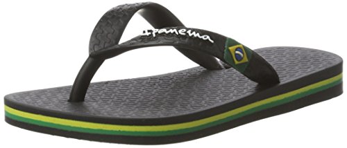 Ipanema Unisex-Kinder Classic Brasil II Kids Zehentrenner, 8041 black, 27/28 EU von Ipanema