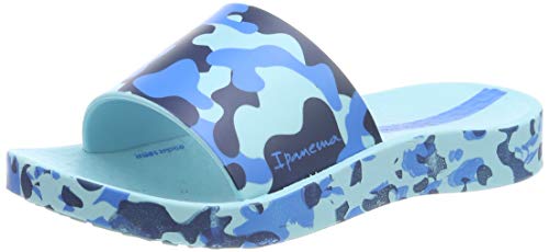 Ipanema Mädchen Urban Slide Kids Pantoletten, Mehrfarbig (Turquoise Blue 9185), 30 EU von Ipanema