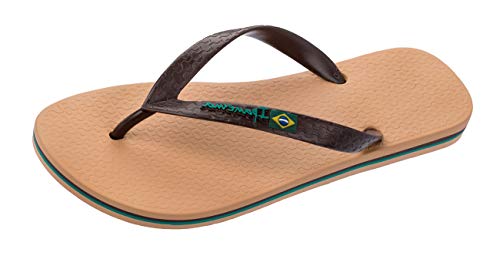 Ipanema Men's Classic Brazil Plastic Flip Flop Brown Sand Size 7/8 von Ipanema