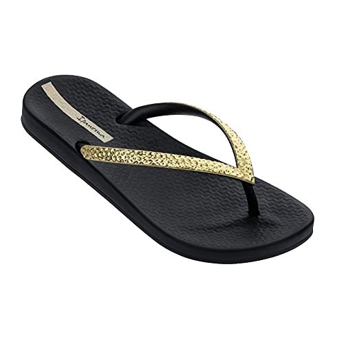 Ipanema Mesh Iii Kids Flipflop, Schwarz Gold, 32 EU von Ipanema