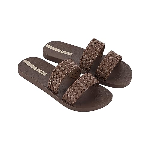 Ipanema Damen Renda Ii Fem Schiebe-Sandalen, Brown Glitter Brown, 35/36 EU von Ipanema