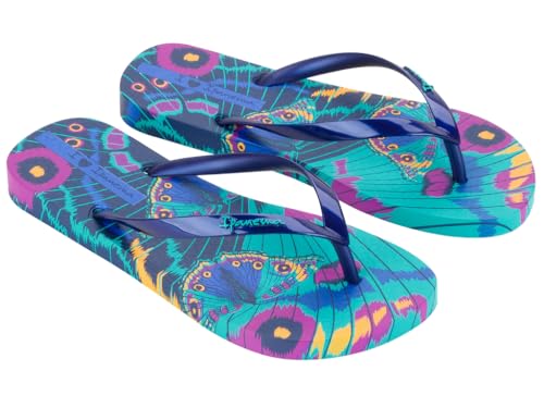 Ipanema TIER PRINT III FEM, Blau metallic, 41/42 EU von Ipanema