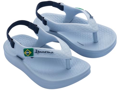 Ipanema Unisex Kinder Anatomica Soft Baby Sandale, Blue Light Blue, 25/26 EU von Ipanema