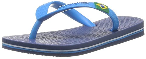 Ipanema Unisex-Kinder CLAS Brasil II Kids Flipflop, Blue/Blue, 38 EU von Ipanema