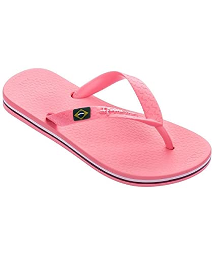 Ipanema Unisex-Kinder CLAS Brasil II Kids Flipflop, Pink/Pink, 37 EU von Ipanema