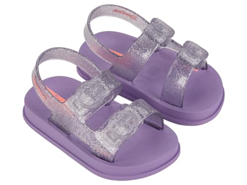 RIDER KIDS Jungen Mädchen Ipanema Follow Ii Baby Flache Sandale, Glitter, 21 EU von Ipanema