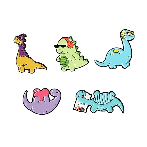 1 Satz Brosche Teilig Cartoon Design Lustige Legierungs Pins Für Erwachsene Dekorieren Von Kleidung Accessoires 5 Stück von Ipetboom