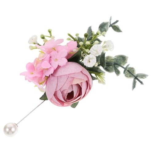 1 Stück Kunstblumen Corsage Ansteckblume für Hochzeit Brautjungfern Fotoshootings Vielseitig Einsetzbar für Verschiedene Anlässe von Ipetboom
