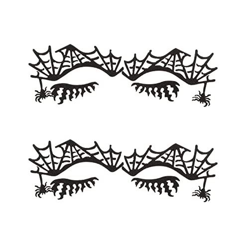Ipetboom 2paare Halloween Augen-make-up Aufkleber Mit Wimpern Kreative Augen-schmuckstücke Für Kostümpartys Und Leicht Anzubringen Für Und Festliche Anlässe von Ipetboom