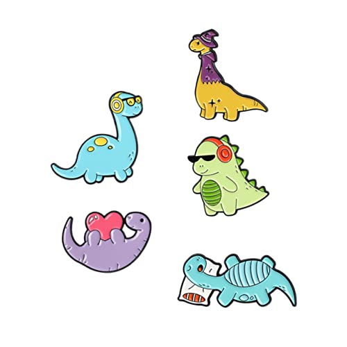 2 Sätze Broschen Teiliges Cartoon Design Niedliche Legierung Broschen Dekorative Anstecker Für Für Partykleidung 5 Stücke * 2 von Ipetboom