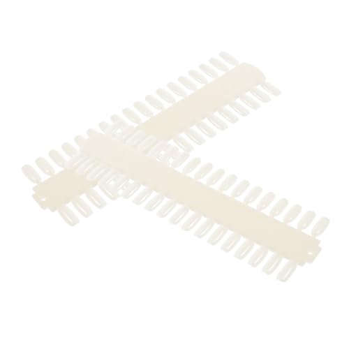 Ipetboom 2 Stk. Nagellack-displaykarte Mit 72 Tipps Patch-nägel Charm-ständer Nailart-vorführungstafel Gel-lack Nagelspitzen-palette Maniküre-salon-werkzeug von Ipetboom