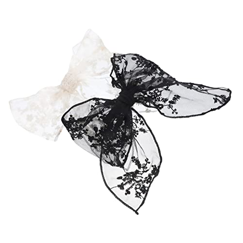 Ipetboom 2stücke Schleifenclips Mit Spitze Haarschmuck Für Mädchen Haarspangen-clips Für Damen Party Alltag Accessoires von Ipetboom