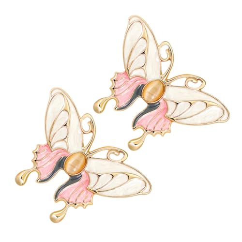 2 Stück Tropfende Öl Insektenbroschen Corsagen Hochwertige mit Katzenaugensteinen Dekorieren von Kleidung Accessoires von Ipetboom