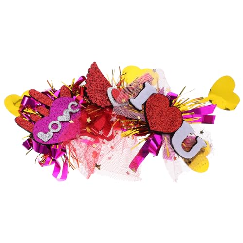 3St Haarspangen zum Valentinstag Haarstyling-Accessoires Party-Haarspangen Haarspange zum Valentinstag Mädchen Haarnadel Requisiten schmücken Fräulein Haarschmuck das Haustier von Ipetboom