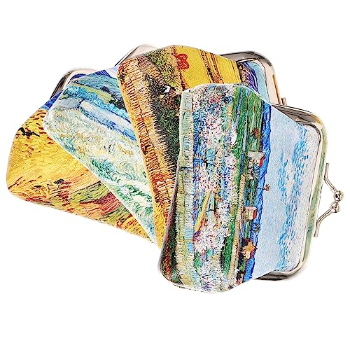 Ipetboom 4-teilige Kosmetiktaschen-Kollektion – Lippenstifttasche Dekorative Handy-geldbörse Tasche Mini-geldbörse Zur Aufbewahrung Für Damen von Ipetboom