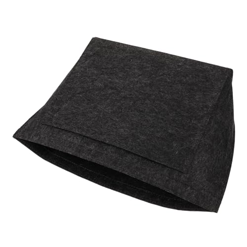 Ipetboom Felt Purse Organizer Für Handtaschen Praktischer Innentaschen-Einsatz Mit Mehreren Fächern Für Kosmetik Und Kleinigkeiten Robustes Filzmaterial Tiefgrau Große von Ipetboom