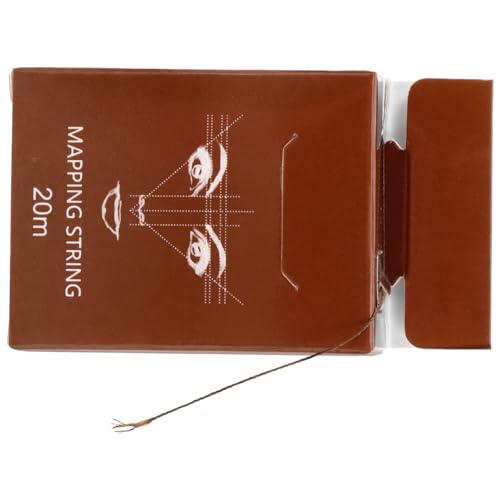 Ipetboom 20m Augenbrauen-mapping-string Für Make-up-zeichnung Langlebiger Tragbarer Brauen-mapping-faden Für Frauen Lokalisierungslineal von Ipetboom