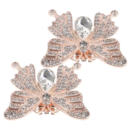 Ipetboom 1 Paar Clips Abnehmbare Schuhschnallen für Partyschuhe Dekorative Schuhcharms für Damen Hochzehlenschmuck von Ipetboom