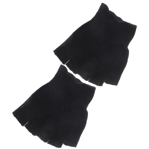 Ipetboom 1paar Rutschfeste Atmungsaktive Zehensocken Für High Heels Gel-polsterung Für Vorfuß Unsichtbare Komfortable Und Langlebige Halbseitige Socken Schwarz von Ipetboom