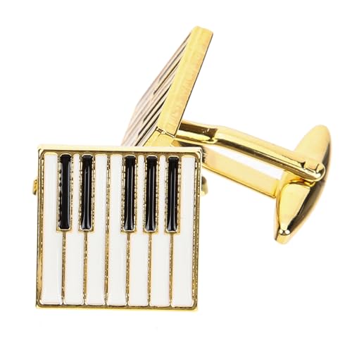 Ipetboom 1 Paar Goldene Klaviermanschettenknöpfe Tuxedo Manschettenknöpfe Business Manschettenknöpfe Männer Manschettenknöpfe Männliche Manschettenknöpfe Manschettenlinks Legierung Ipetboom 1 Paar Goldene Klaviermanschettenknöpfe Tuxedo Manschettenknöpfe Business Manschettenknöpfe Männer Manschettenknöpfe Männliche Manschettenknöpfe Manschettenlinks Legierung von Ipetboom