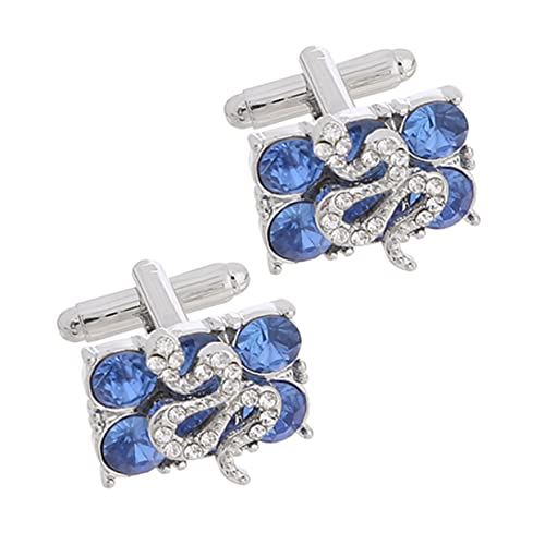 Ipetboom 1 Paar Herren Manschettenknöpfe mit Cufflinks für Anzüge für Hochzeiten Formelle Anlässe Zeitloses Design mit Feiner Verarbeitung Komfortablem Tragegefühl von Ipetboom