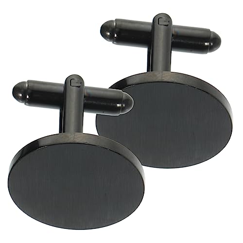 Ipetboom 1 Paar Manschettenknöpfe für Herren Form Polierte Oberfläche Stilvolle Accessoires für Anzug Hemd Vielseitig Einsetzbar für Besondere Anlässe von Ipetboom