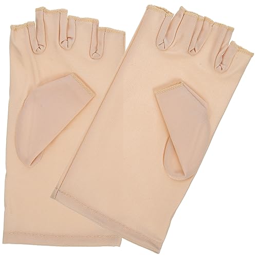 Ipetboom Fingerlose Anti-uv-handschuhe Für Gel-maniküre Atmungsaktive Schutzhandschuhe Für Professionelle Nagelkunst Hautfreundliches Material Wiederverwendbar Für Maniküre Und von Ipetboom