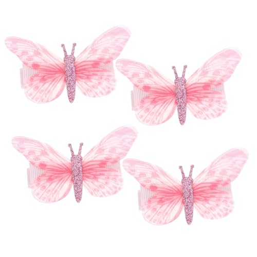 Ipetboom 4-teiliges Antikes Schmetterlings-haarnadel-set Für Mädchen-kopfbedeckungen Stilvoll Und Elegant von Ipetboom