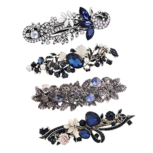 Ipetboom 1satz Vintage Haarklammern Mit Retro Frühlingshaarnadeln Und Funkelnden Blumen Für Frauen Für Hochzeiten Partys Und Alltägliche Anlässe von Ipetboom