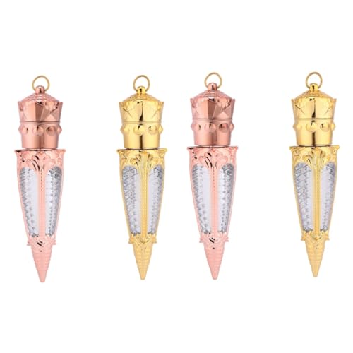 Ipetboom 1tasche Upgrade Lip Gloss Tube Leere Kosmetikflaschen Gold Und Roségold Für Lippenöl Und Make-up Tragbar Und Langlebig Für Und von Ipetboom