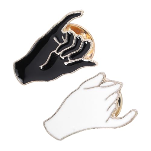 Ipetboom 1 Satz Brustbroschen Vielseitige Anstecker Für Shirts Pullover Hüte Freundschaftsbroschen Verschenken An Freunde Feier Von Anlässen 2 Stück von Ipetboom