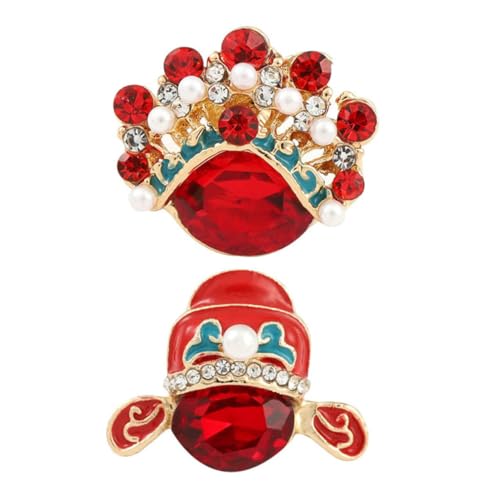 Ipetboom 1 Satz Chinesische Broschen Legierungsbroschen Einzigartige Corsagen Für Kleidung Partys Leicht Tragbar Elegantes Design 2 Stück von Ipetboom