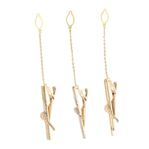Ipetboom 1 Satz Eleganter Krawattenclip mit Violin und Gitarren Design für Männer Metall Krawattenklammer für Hochzeiten Partys und Besondere Anlässe von Ipetboom