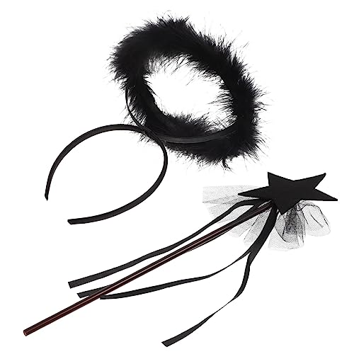Ipetboom 1satz Kostüm Für Haarband Und Zauberstab Für Halloween Karneval Cosplay Und Fotoshootings Teiliges Für Kreative Auftritte Ipetboom 1satz Kostüm Für Haarband Und Zauberstab Für Halloween Karneval Cosplay Und Fotoshootings Teiliges Für Kreative Auftritte von Ipetboom