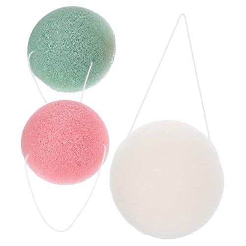 Ipetboom 1 Satz Entferner Elektrischer Make-up-pinselreiniger Spülbare Tücher Peeling Blase Schwämme Gesicht Schlag Haut Mizellar Reinigung Sauber Gel Waschen Körper Wasser Schwamm 3 Stück von Ipetboom