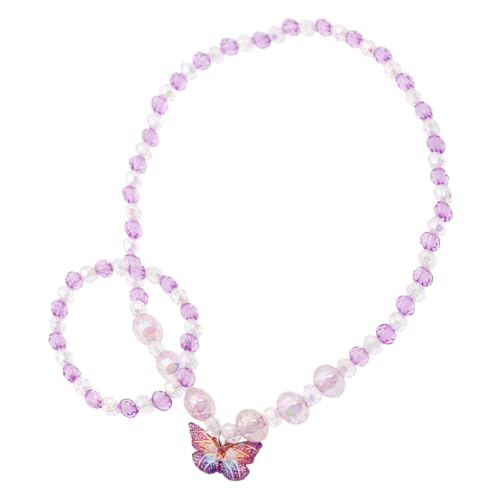 Ipetboom 1 Satz Farbenfrohes Anhängerarmband Set Reiz Schmetterlinge Halskette Spielzeugschmuck für Mädchen Schmuckherstellungsset für Mädchen Mädchenschmuck Plastik Ipetboom 1 Satz Farbenfrohes Anhängerarmband Set Reiz Schmetterlinge Halskette Spielzeugschmuck für Mädchen Schmuckherstellungsset für Mädchen Mädchenschmuck Plastik von Ipetboom