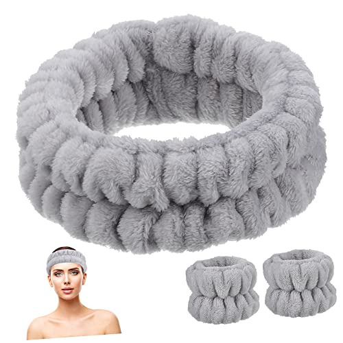 Ipetboom 1 Satz Gürtel Waschen Handgelverband Haarband Stirnband Hautpflege-stirnbänder Für Frauen Stirnbänder Für Die Hautpflege Hautpflege-stirnbänder Einfach Gesichtswasch-armband Falsch von Ipetboom