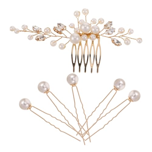 Ipetboom Kammset Für Brautfrisuren Vintage-haarschmuck Seitenkämme Haarnadel Hochzeit Blumenkamm Haarspange Brautschmuck Haarteil von Ipetboom
