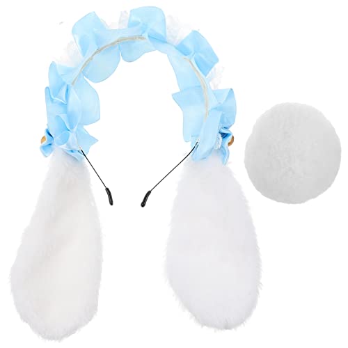 Ipetboom Osterhase Stirnband Ohr Cosplay Prop Katze Ohren Tier Kostüm Zubehör Einzigartige Party Haar Clip von Ipetboom