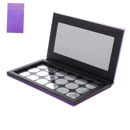 Ipetboom Lidschattenpalette Leeres Etui Make-up-Halter Lidschattenbox Behälter Lidschattenetui Leere Palette Lidschattenhalter Puder Organizer von Ipetboom