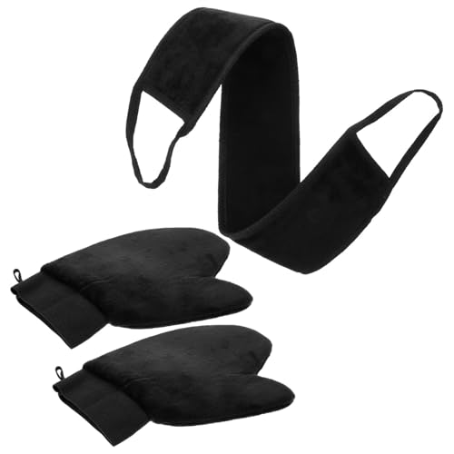 Ipetboom Hautreinigungshandschuh-set Peeling-badehandschuh Für Männer Wäscher-set Spa-handtücher von Ipetboom