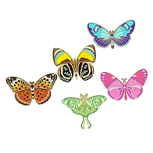 Ipetboom 1 Satz Teiliges Broschen Für Rucksäcke Kleidung Dekorative Anstecker Für Modebewusste Accessoires Partys Tägliches 5 Stück von Ipetboom