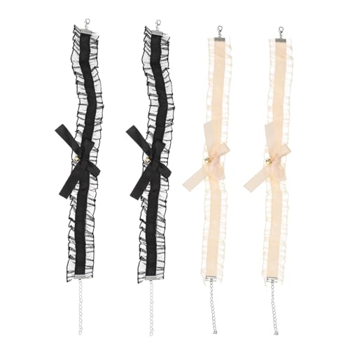 Ipetboom Mit Schleife Und Spitze Spitzen Halskette Schmuck Kleidungszubehör -beige von Ipetboom